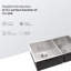 B2527236 Undermount Double Bowl Other Kitchen Sink