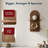  Dark Walnut Boho Arched Lunar Ledges 2-Tier Floating Wall Shelf-120951120