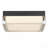 8-Inch Black Integrated Led Flush Mount-1866496928