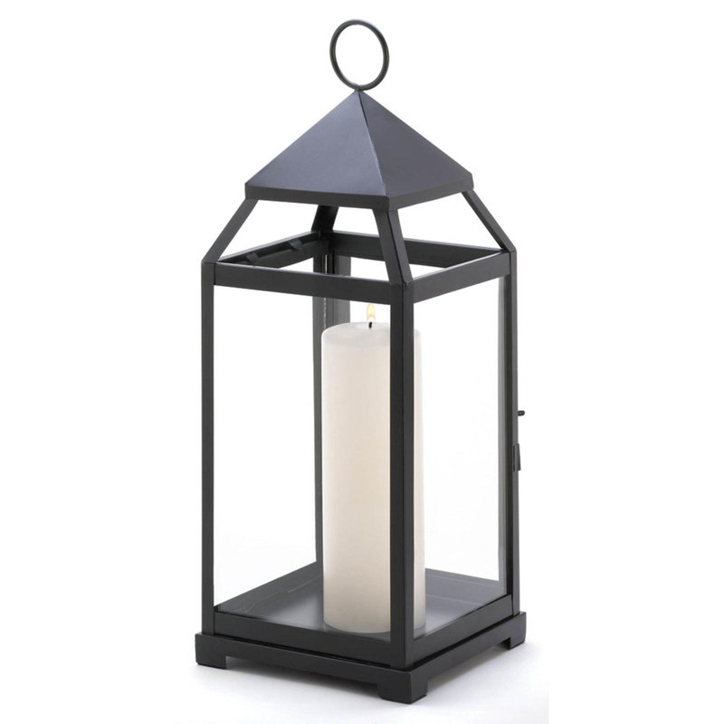 LARGE CONTEMPORARY CANDLE LANTERN