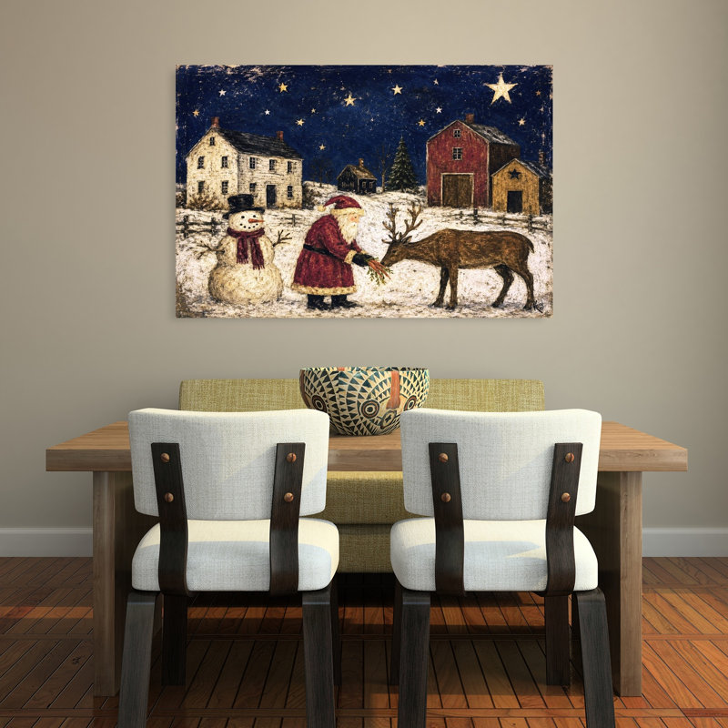 Reproduction d'art mural, paysage abstrait rétro, H 32 po x l 48 po