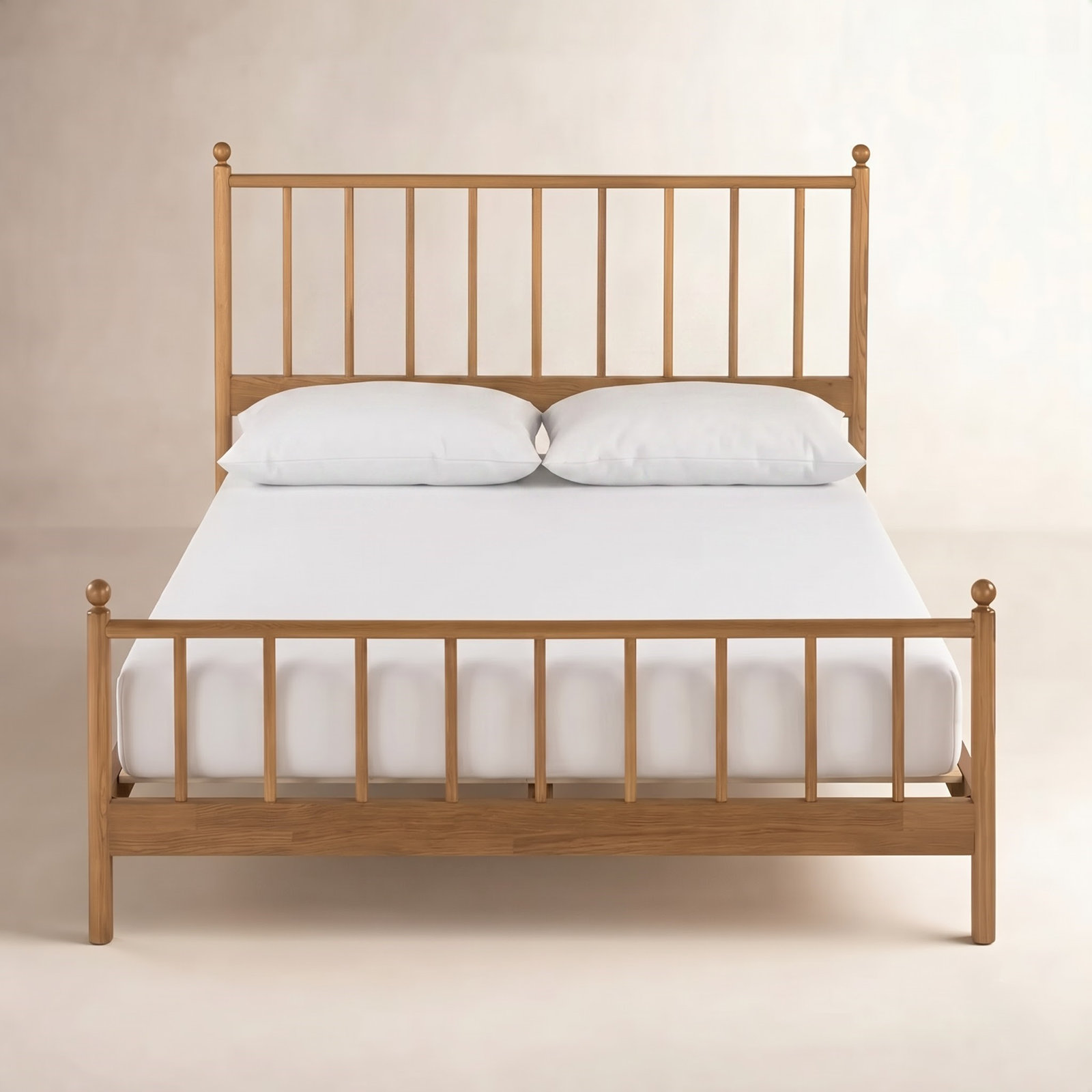 Edward Oak Bed, King