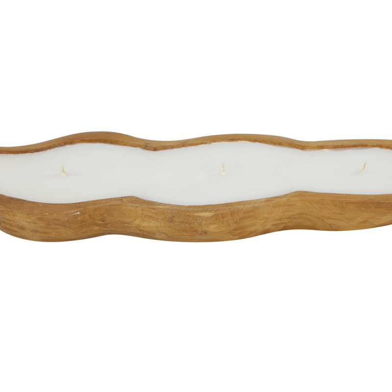 Plat rond en bois