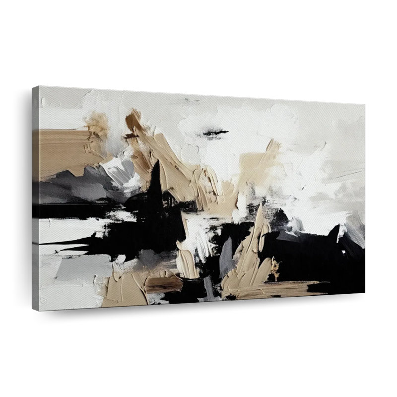Textured Abstract I On Canvas Print, 8" H x 12" W x 1" D