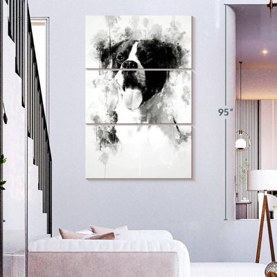 Brampt Dog Happy - noir et blanc