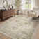 Machine Washable Oriental Floral Area Rug For Living Room, Bedroom