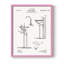Lavabo rétro II, reproduction encadrée - bois massif-1719536425-1719536422