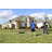 Zume Games Portable Badminton Set with Net, 4 Rackets, Shuttlecocks & Carrying Case