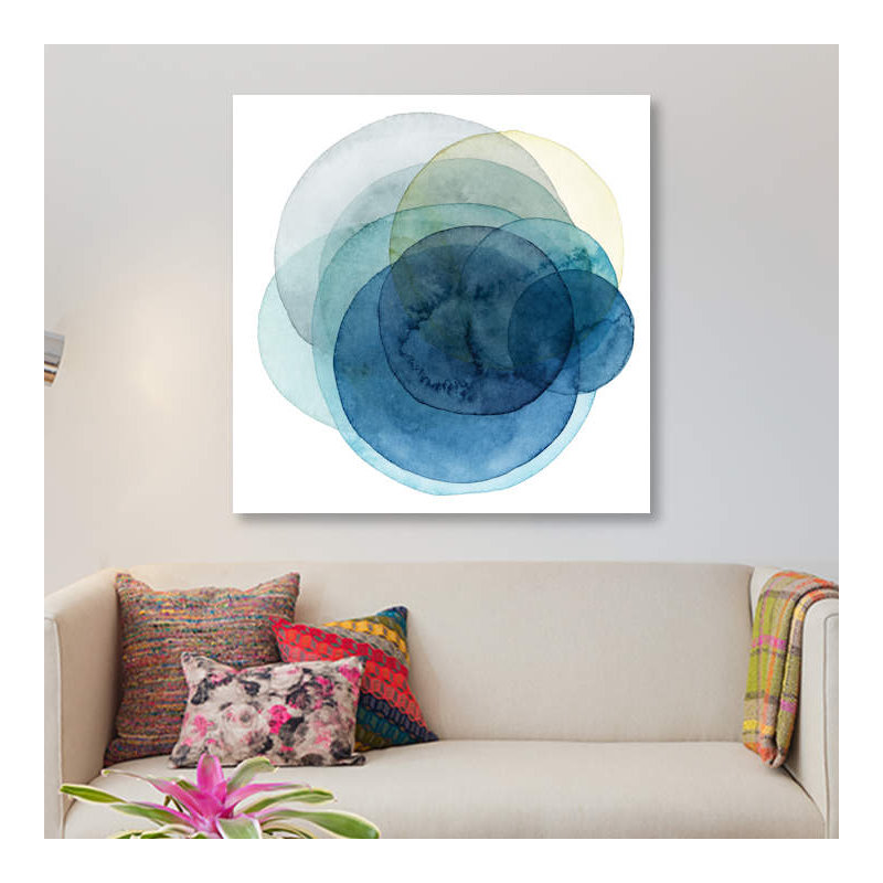 « evolution des planètes i », impression sur toile, H 12 po x l 12 po x P 0,75 po