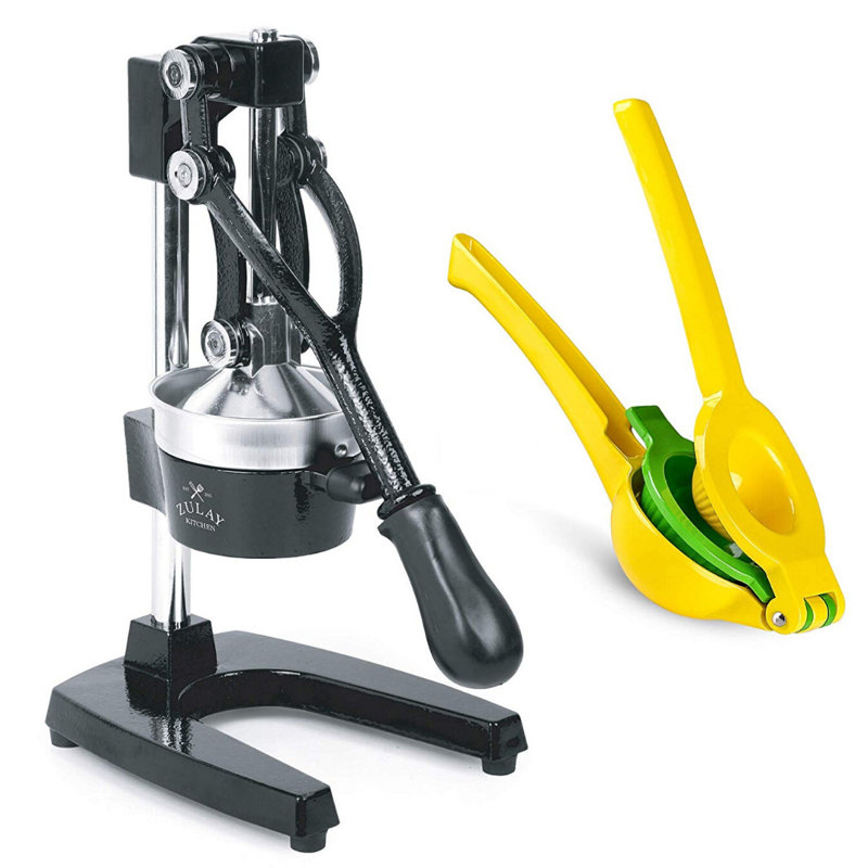 Heavy Duty Citrus Press with 2-in-1 Lemon Squeezer