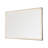 Black Aluminum Frame Lighted Bathroom Mirror-43159952