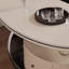 Light luxury design with wheel coffee table-110413718