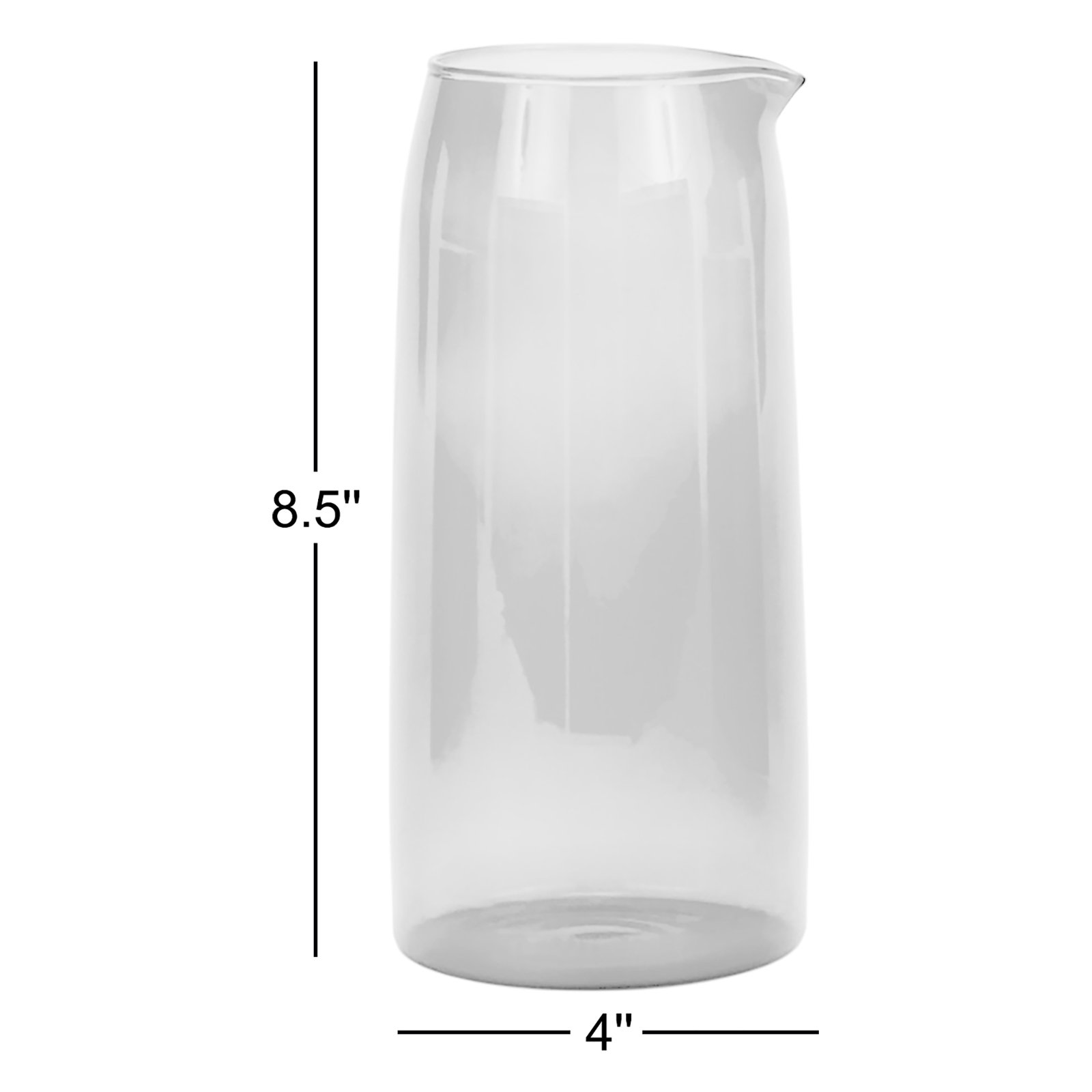 52oz. Glass Pitcher, Clear