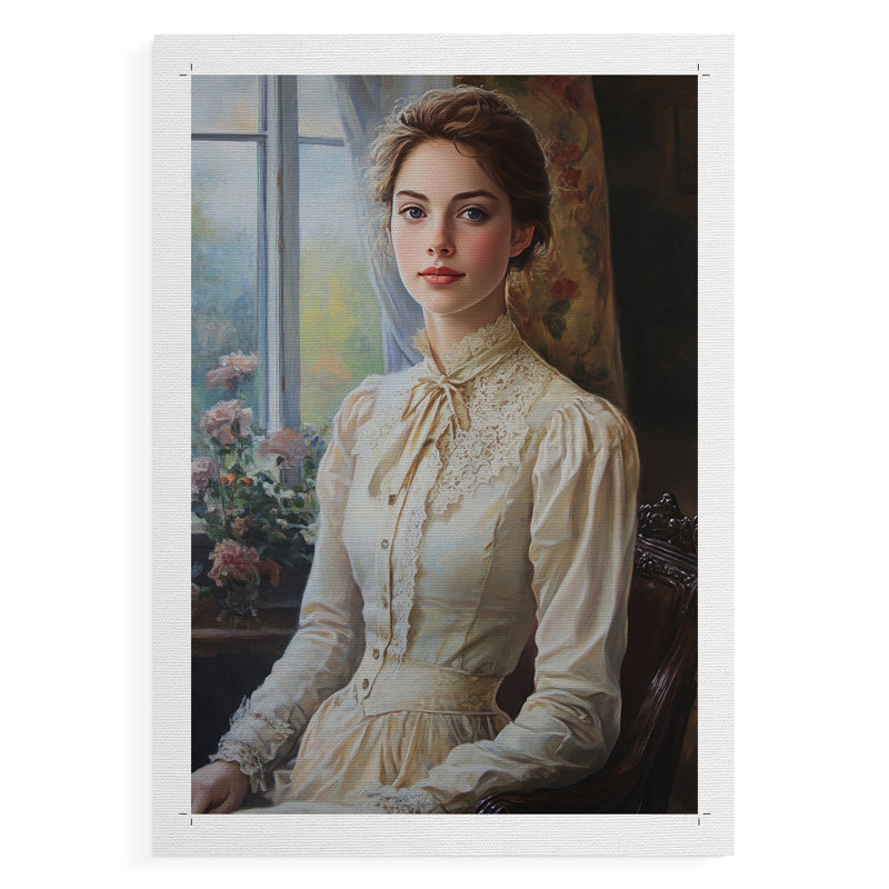 WOMEN Series CCxxxxi - reproduction sur toile de qualité supérieure seulement - non encadrée - prête à être accrochée