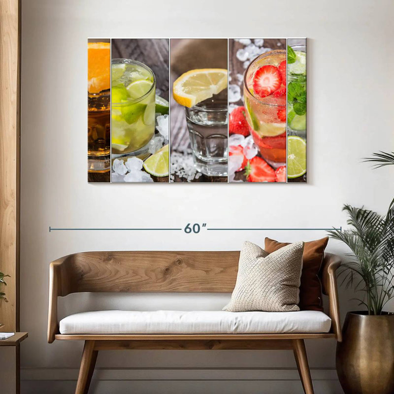 Yarlin Cocktail Variety, 30" H x 45" W