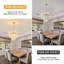 Lustre en cristal rond Φ60cm