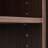 Cabinets | Modern Extendable Rotating Storage Cabinet, 32.5''-58.8''W, Black &amp; Walnut Brown, Freestanding Storage for Entryway Kitchen Living Room | Hallways | Engineered Wood,MDF
