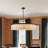 10 - Light 41.3" D Dimmable Modern Alabaster Drum Chandelier Round Pendant Lights For Dining Room-1434359060