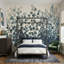 Décoration murale fond blanc cassé amovible crème clair-556507933-556507935