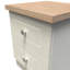 Fully Assembled Rosio 2 Drawer Bedside Table-14976313