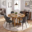 Ensemble de salle à manger 7 pièces avec chaises rembourrées-131269747-131269748-131269751