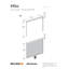 Panneau d'intimité en fibre de verre 12 pi Hilo # 19-3901 / 7116 - Tanguay