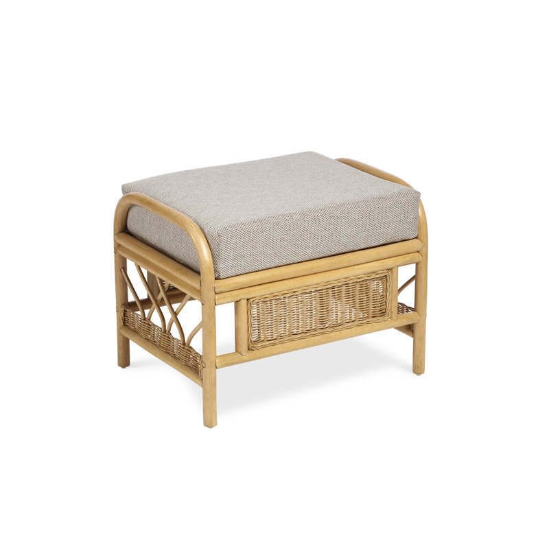 Faubourg 62cm Wide Rectangle No Pattern Footstool Ottoman