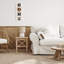 Plaque murale Home with rustic champignons, design par Lux + Me Designs