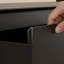 Commode double moderne avec tiroir noir-1424856488-1418559573