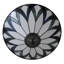 Plafonnier encastré 3 lumières en verre Tiffany-54559051