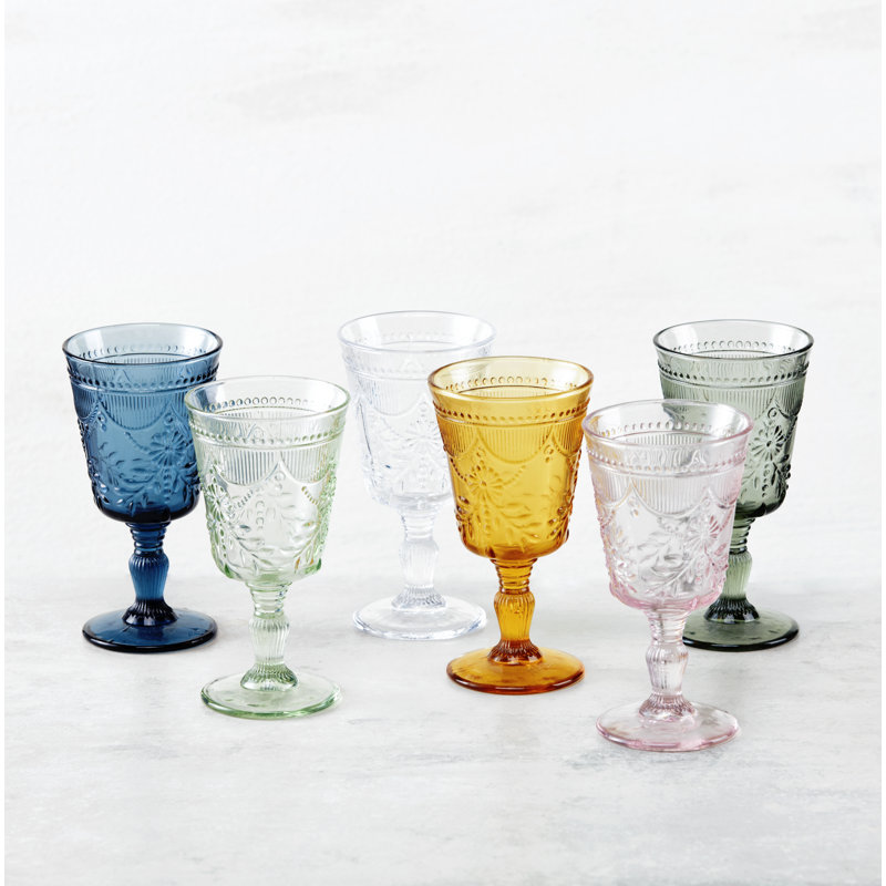 Debutante Fortessa Glass Goblet, 10 oz., Pink