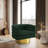 Tessa 33.5" W Boucle Swivel Barrel Chair-655308257