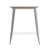 Gwennette 31.5" Square Commercial Poly Bar Top Restaurant Table with Steel Frame-2130247245