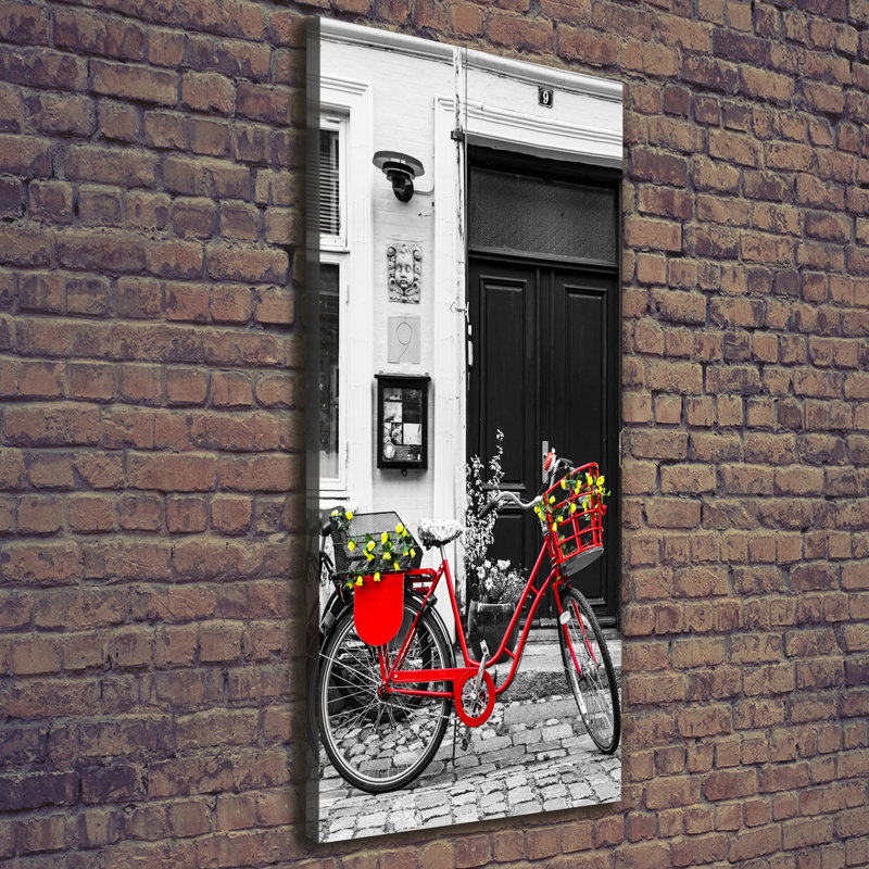 City Bike - Wrapped Canvas Print