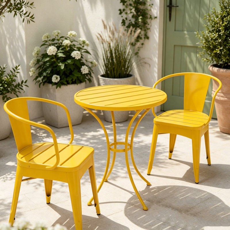 3 PC Outdoor Set, Yellow