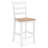 Malkin Counter Height Dining Table And 4 Barstools, Set Of 5-99374620