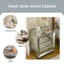 Table de chevet en verre Damiyan