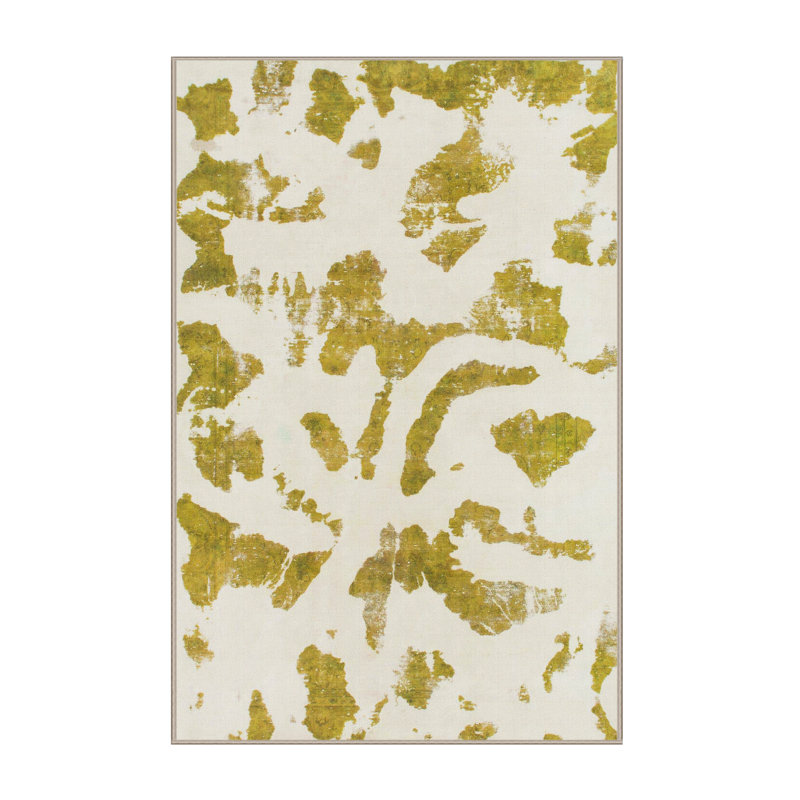 Abstract Indoor Rug, Rectangle 2' x 3'