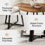 Table de bienvenue élégante, table de salle à manger, table de salle à manger