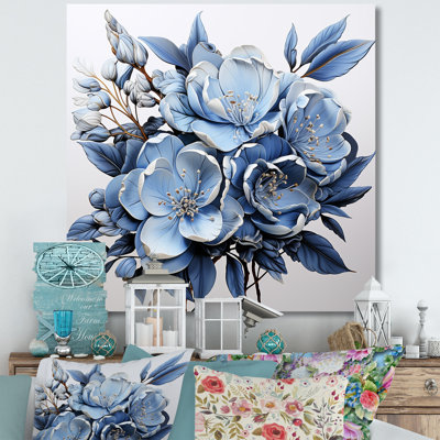 «A Bouquet Of Rhododendrons I» sur toile
