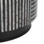 Table de bout multi en fausse nacre noire