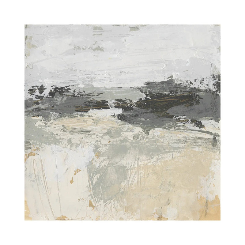 Wheatfield II by June Erica Vess - Wrapped Canvas Painting, 30.48cm H x 30.48cm W x 1.91cm D