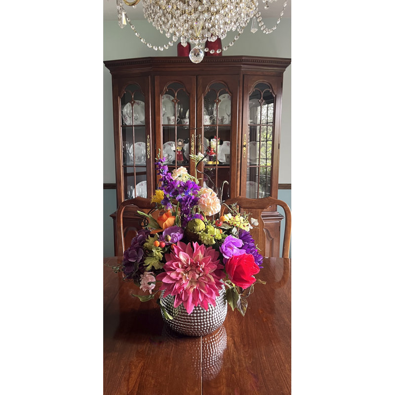 Arrangement en fausse soie