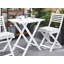 Garden 2 - Person Acacia Wood Patio Dining Set with Square Table , Cushions Included-1556792488