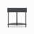 Modern 31.5" Fluted Semi-Circle Narrow Console Table-124237638