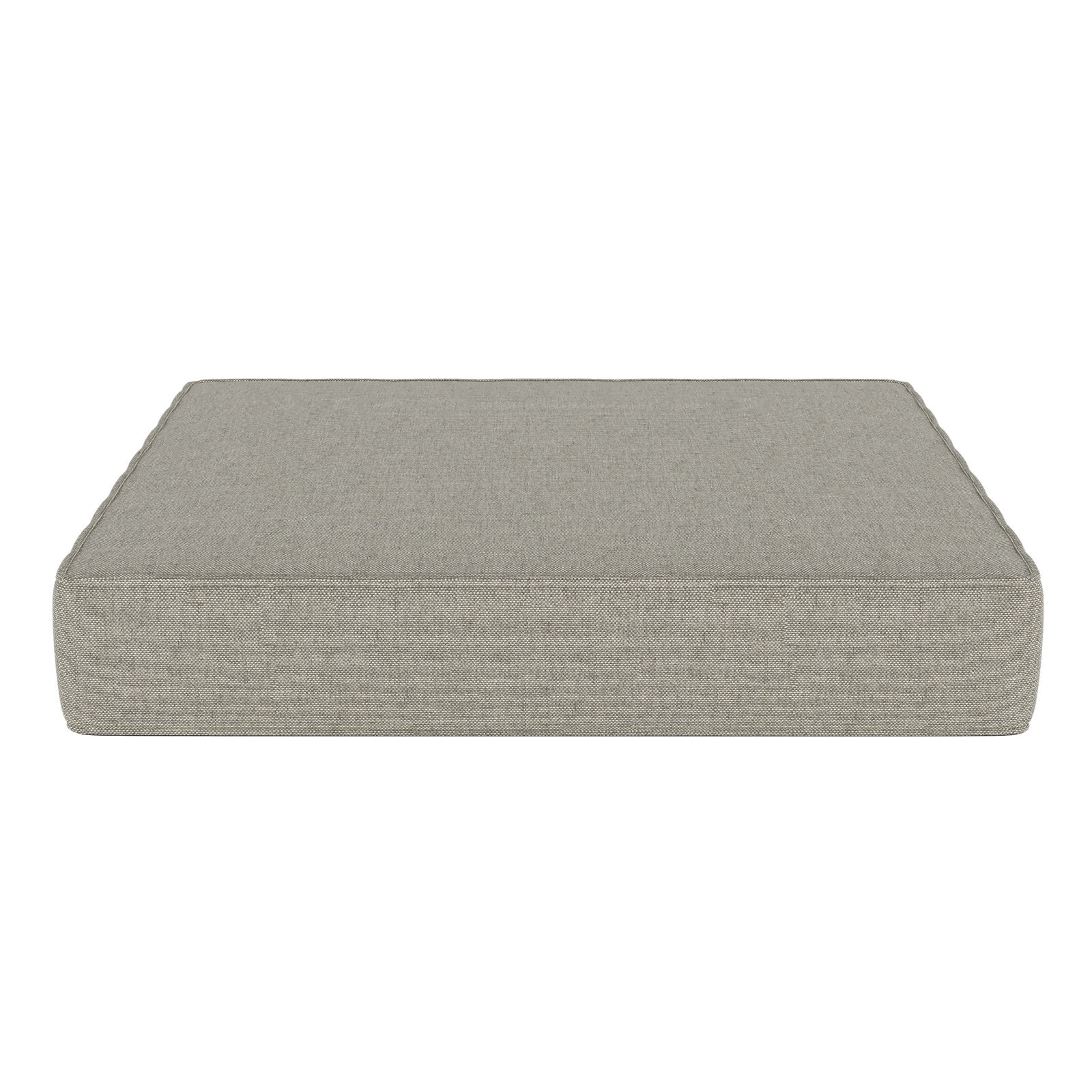 Sunbrella Outdoor Ottoman Cushion, 4" H x 24" W x 20.5" D, Sunbrella® Spectrum Dove