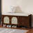 43" Wide Shoe Storage Bench With Cushion Entryway Bench Storage Bench With Storage And 2 Drawers-1133230693