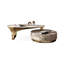 Ensemble de tables basses gigognes Marble
