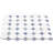 Orbit Satellite 12 in. x 12 in. x 8 mm Marble Mosaic Floor and Wall Tile