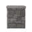 SEDONA 19"H Square Concrete Propane Tank Cover and Side Table by Real Flame-41901743-41901744